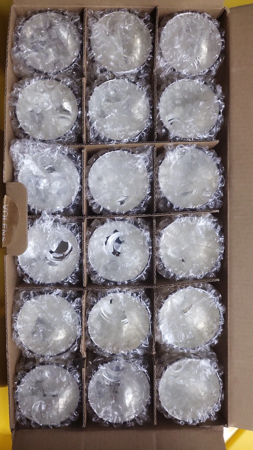 Gold Speckled Glass Votive Holders - String light included - photo 4