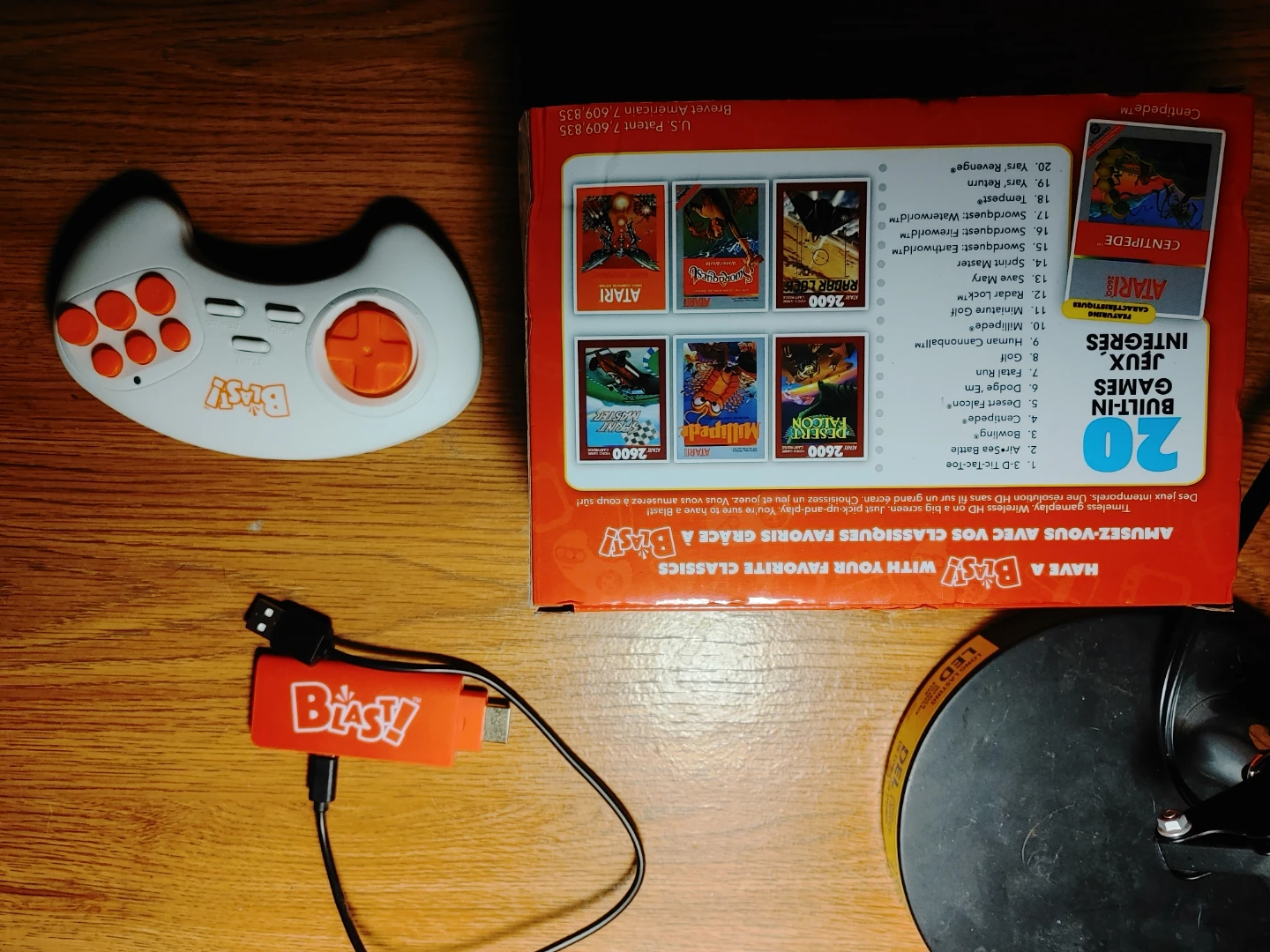Atari Flashback Blast! Vol. 1 Wireless Controller with 20 Games - photo 4