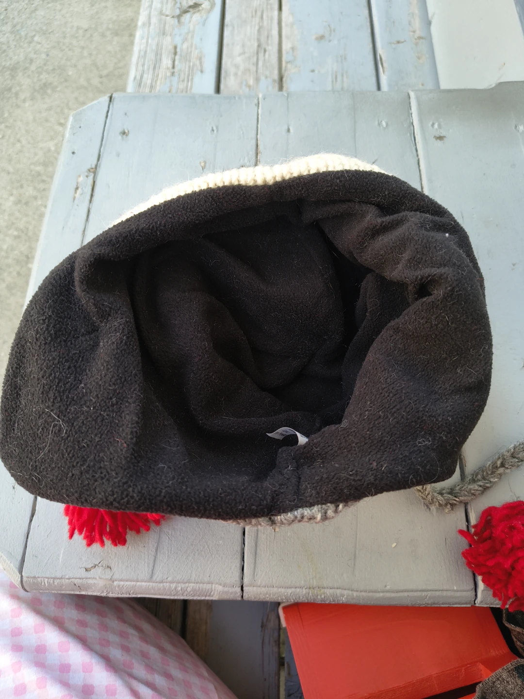 Sock Monkey Knit Hat with Tassels - photo 3