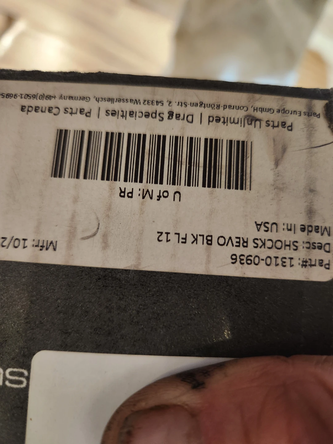 New in box still Legend Suspensions REVO Coil Shocks - photo 2