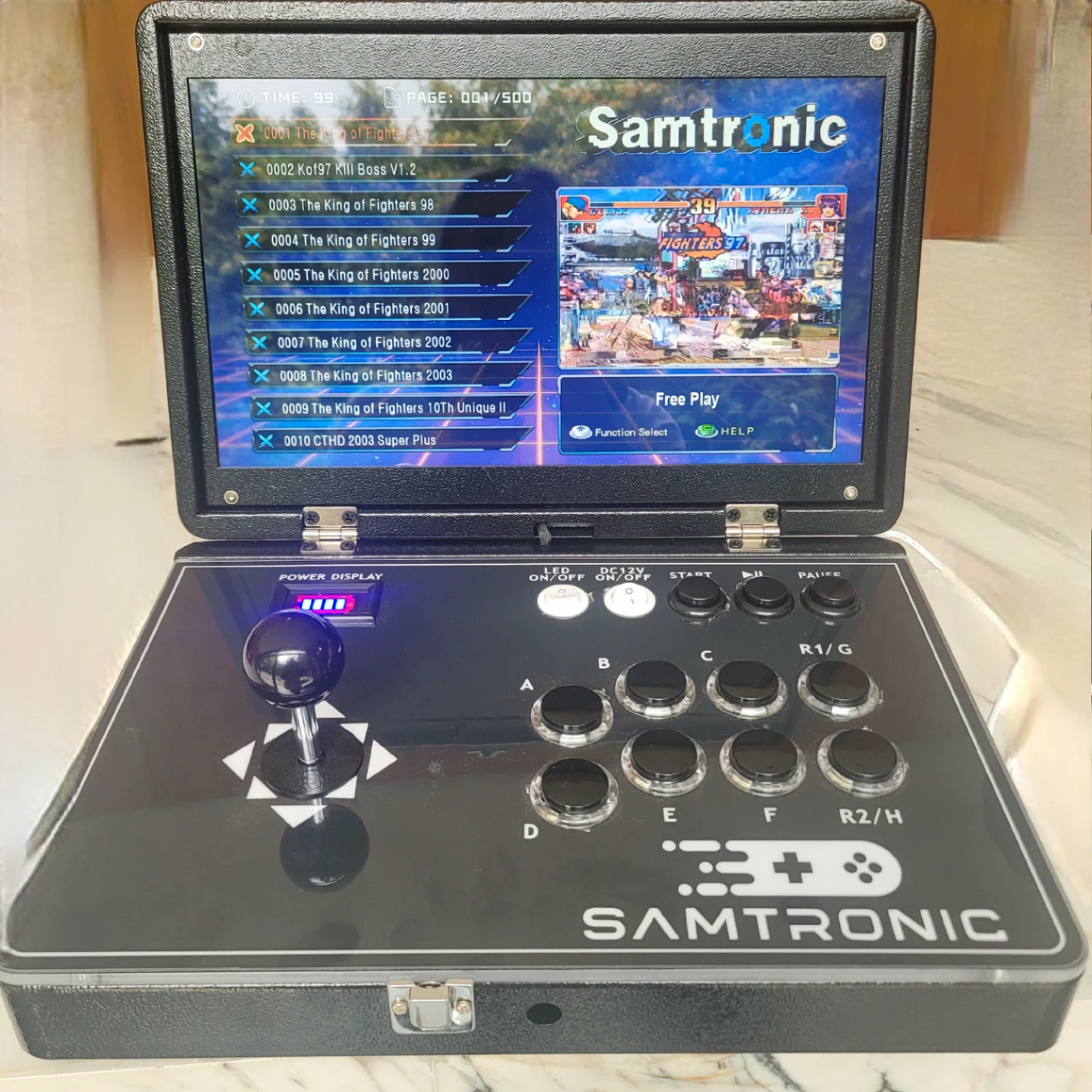 Samtronic Portable Arcade Game Console
