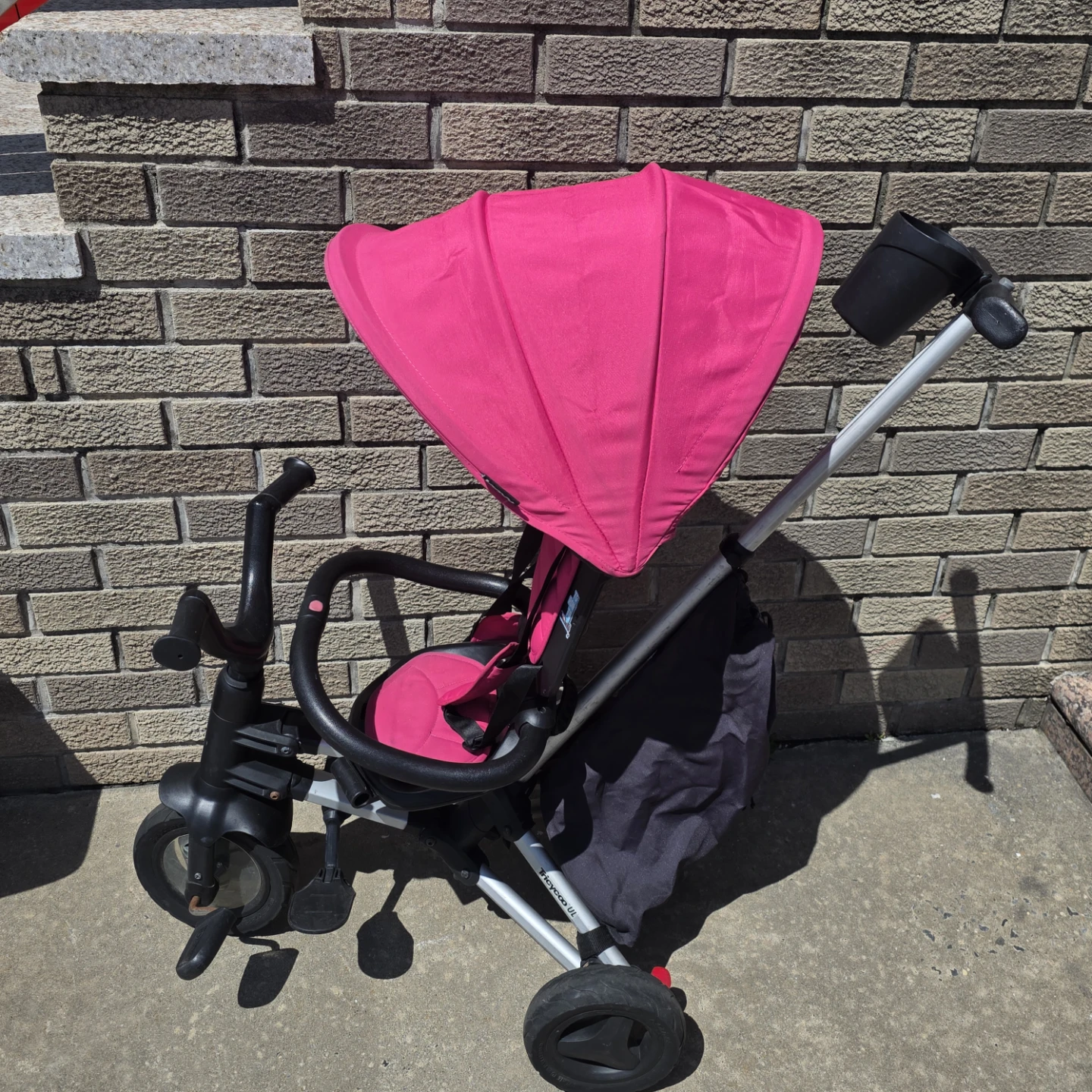 Pink joovy Tricycle with Canopy - photo 2
