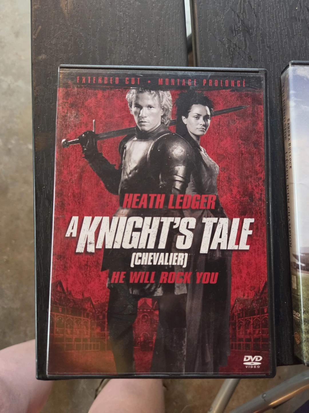 A Knight's Tale DVD - Extended Cut and Blind Side