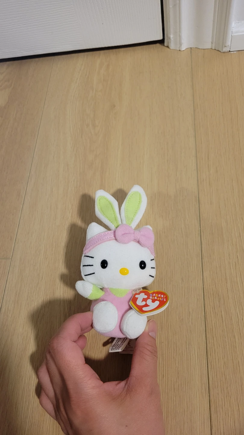 Ty Beanie Babies Hello Kitty Easter Bunny Plush - photo 2