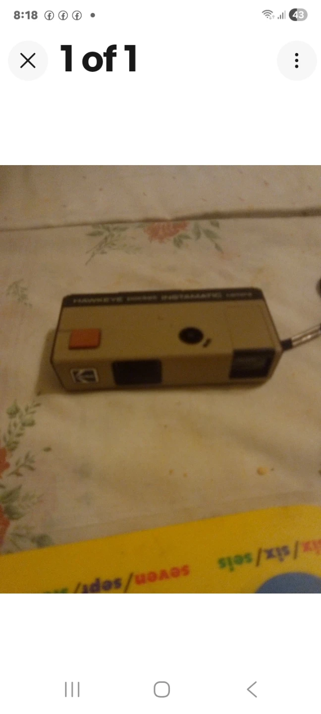 Hawkeye Pocket Instamatic Camera