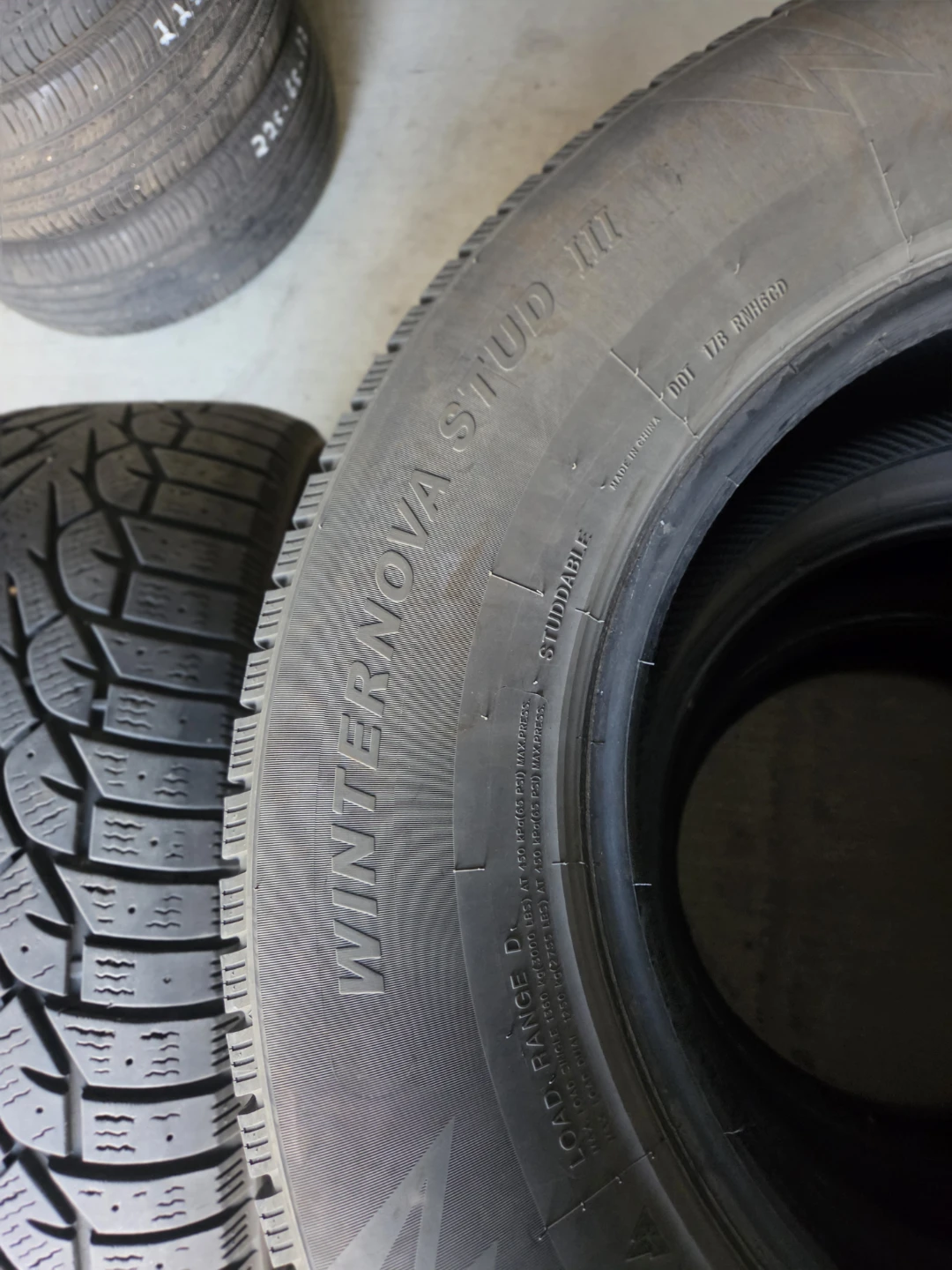 4 Winter Nova Stud III Winter Tires LT275/65R18 - photo 3