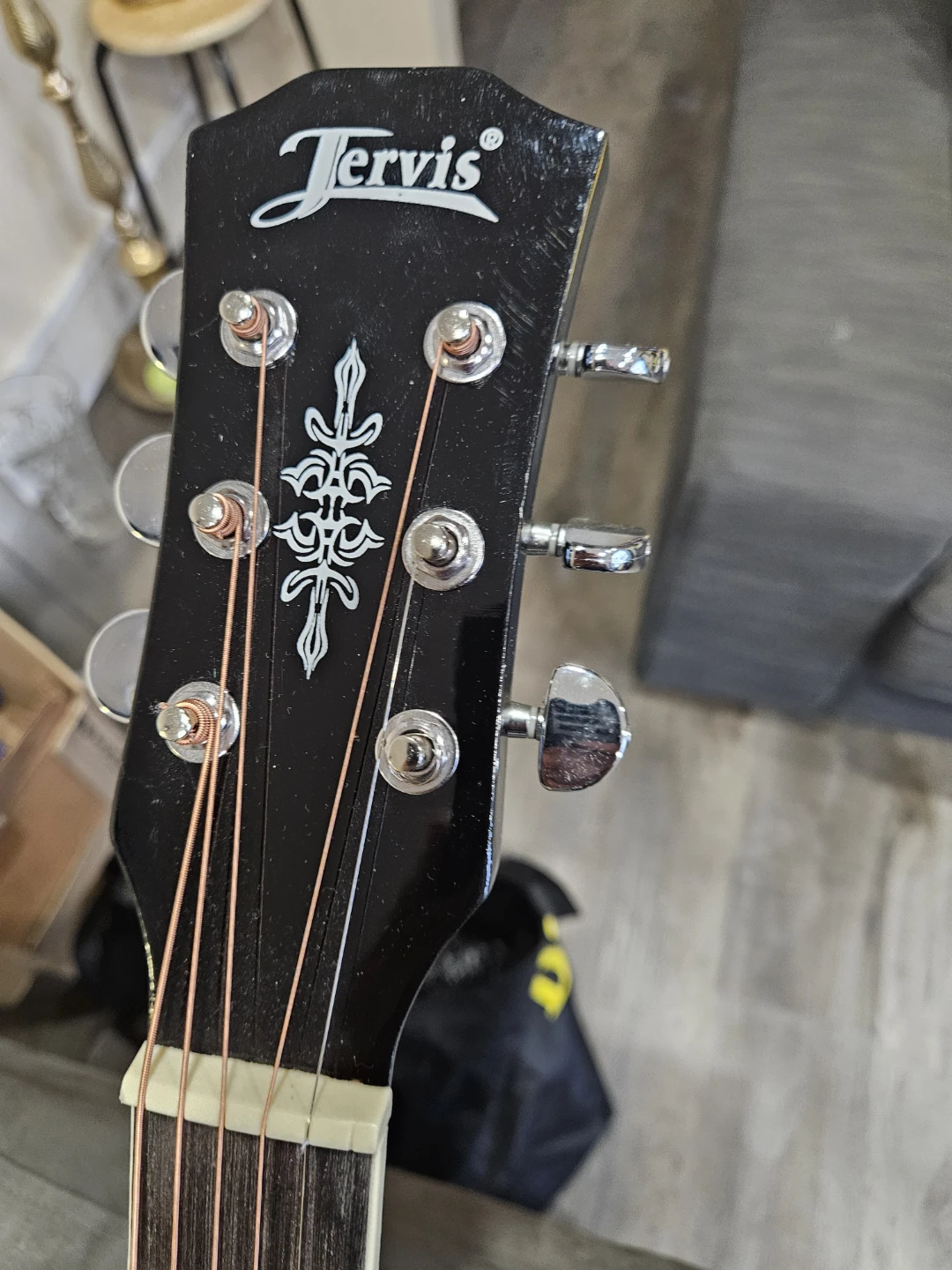 Jervis JA-36BK Acoustic Guitar