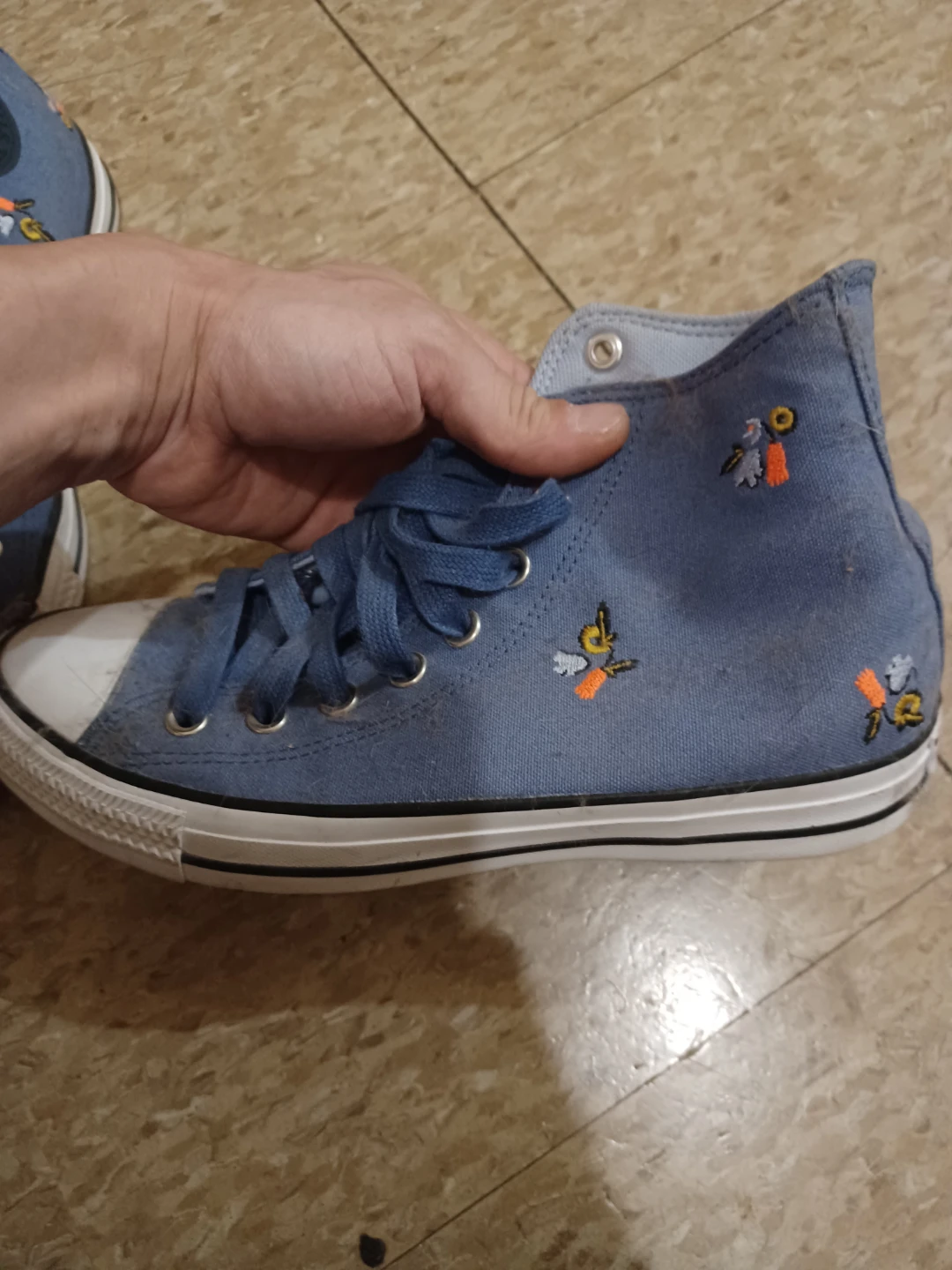 Converse Chuck Taylor All Star High Top Embroidered Shoes - photo 5