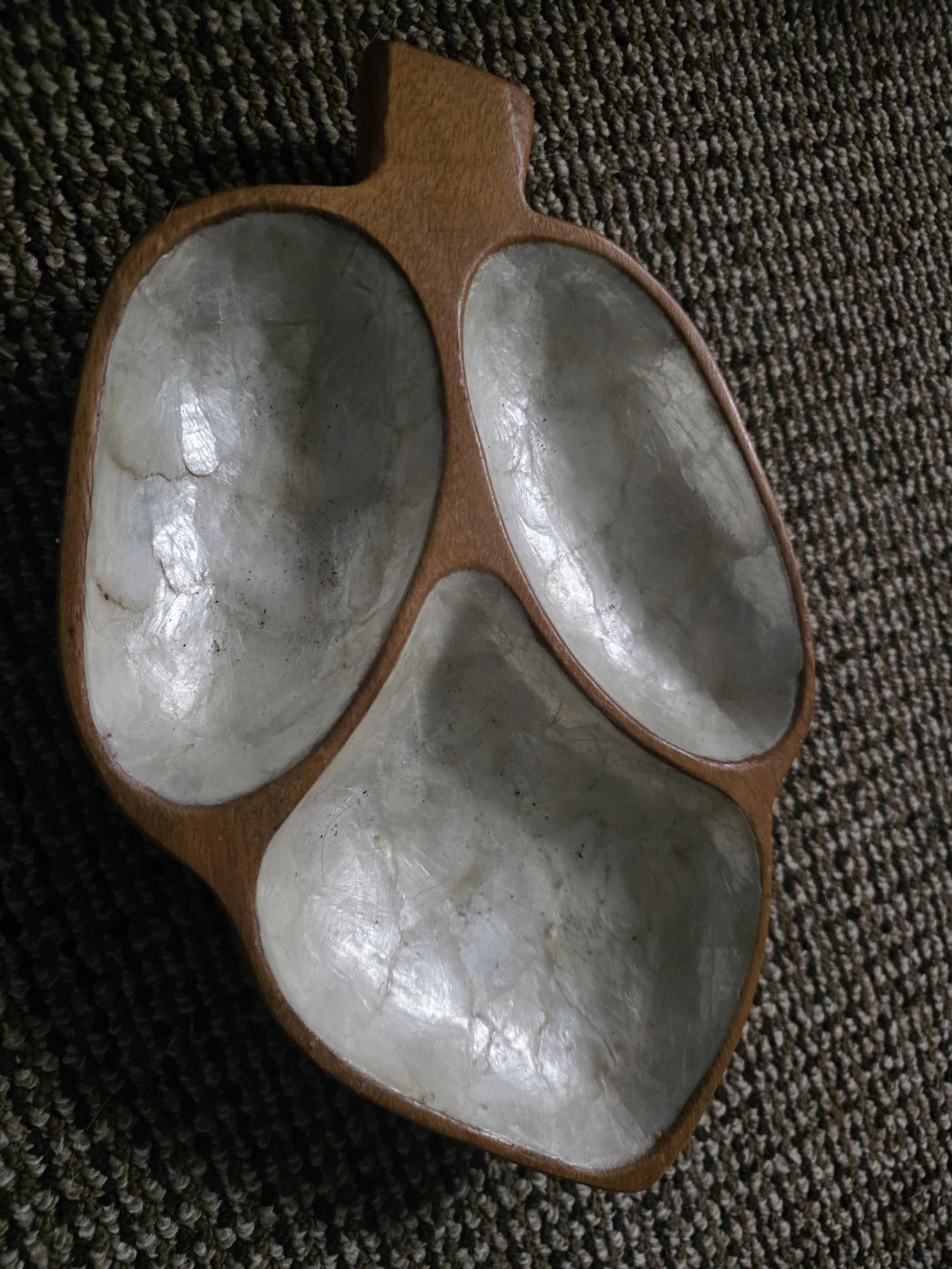 Wooden 3-Compartment Serving Dish - photo 3