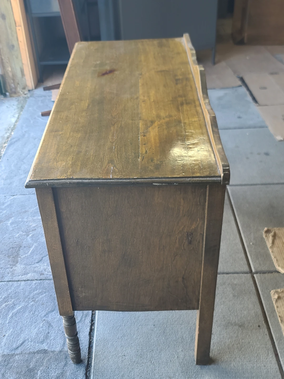 Vintage Wooden Sideboard Buffet - photo 5