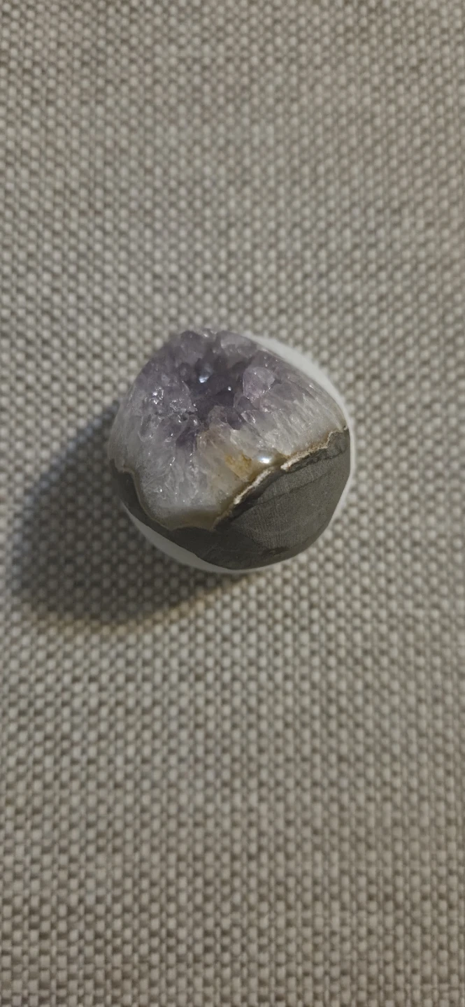 Amethyst Geode Crystal Decor - photo 2