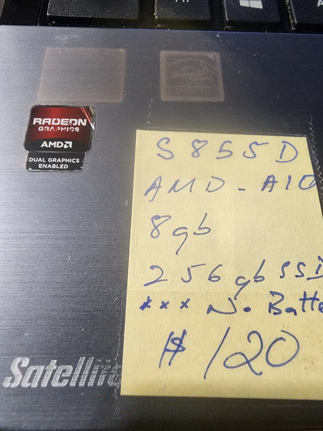 Toshiba Satellite S855D Laptop - - photo 2