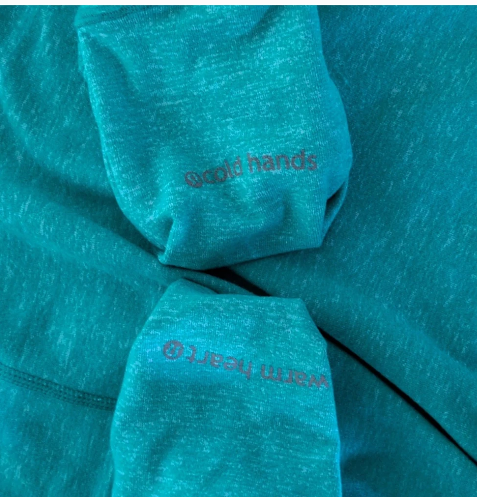 Teal Long Sleeve Top Vintage Lululemon sz 4 - photo 3
