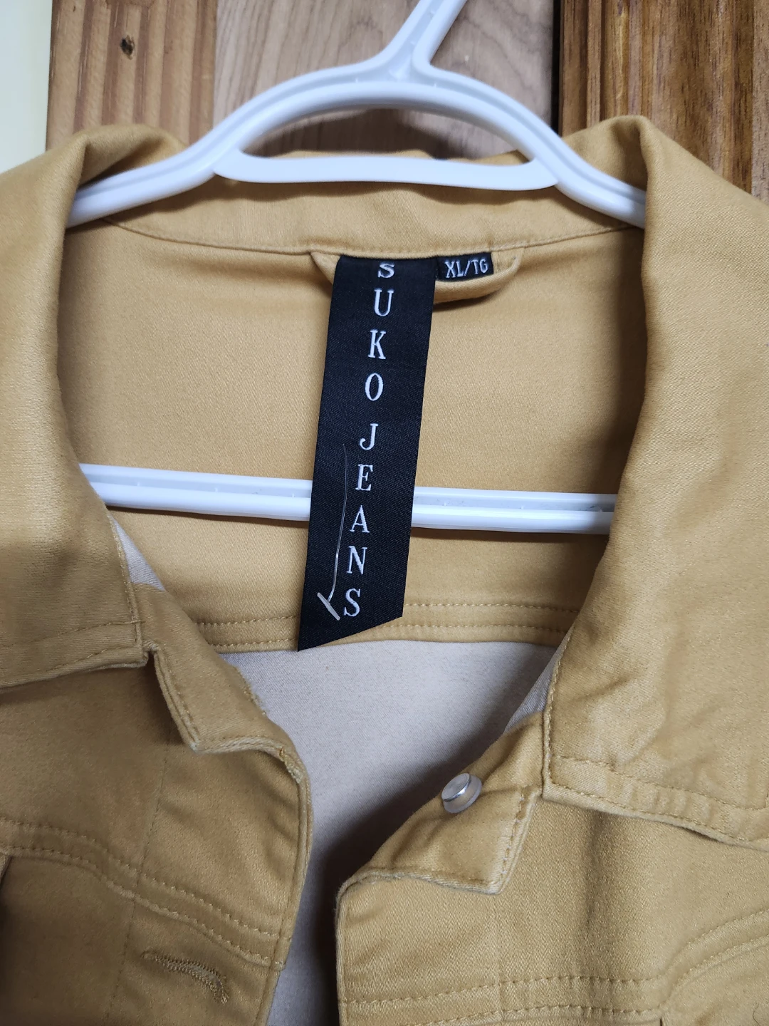 SUKO JEANS Jacket - Mustard Yellow - XL/TG - photo 2