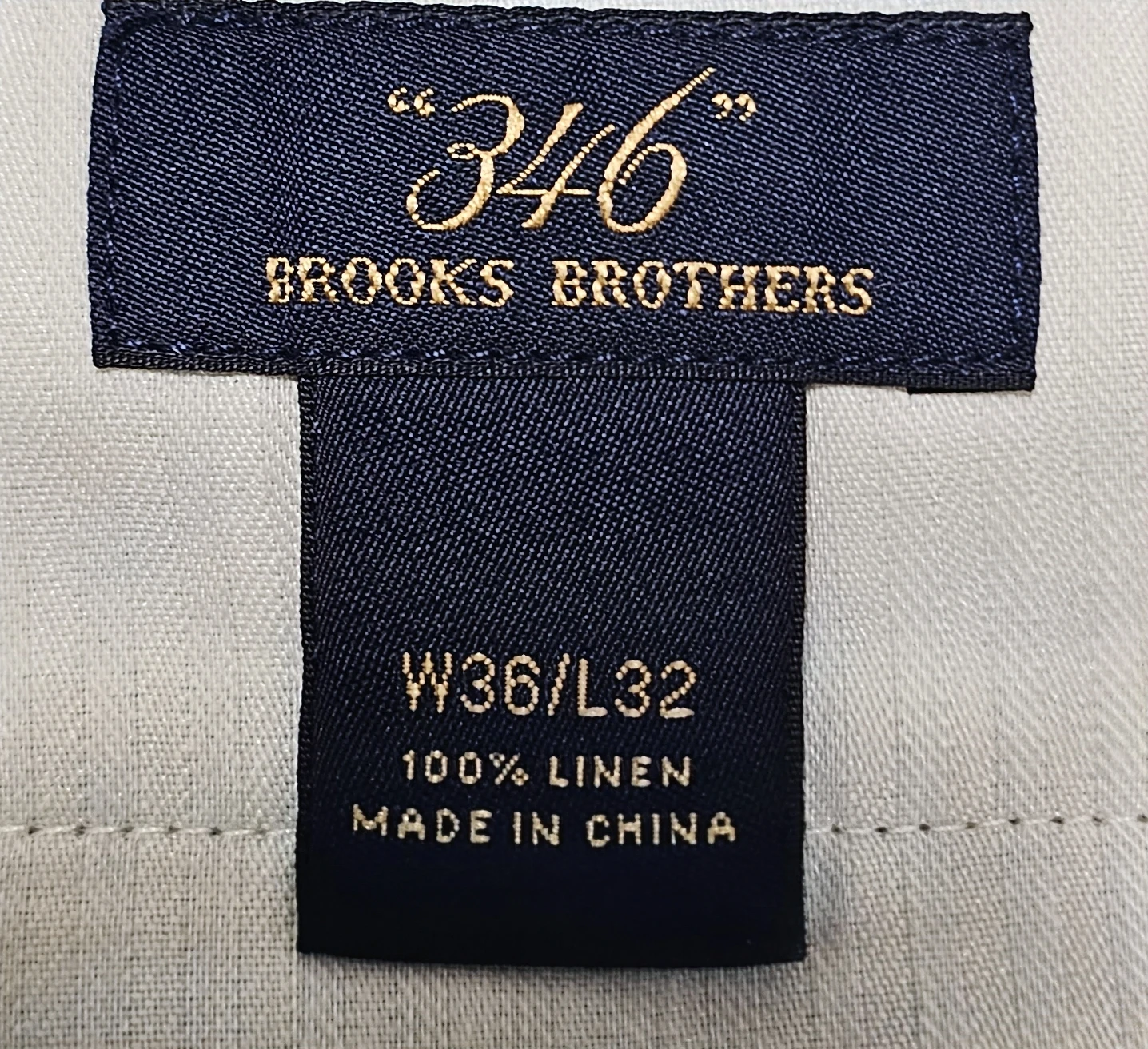 Brooks Brothers 346 Linen Pants - photo 2