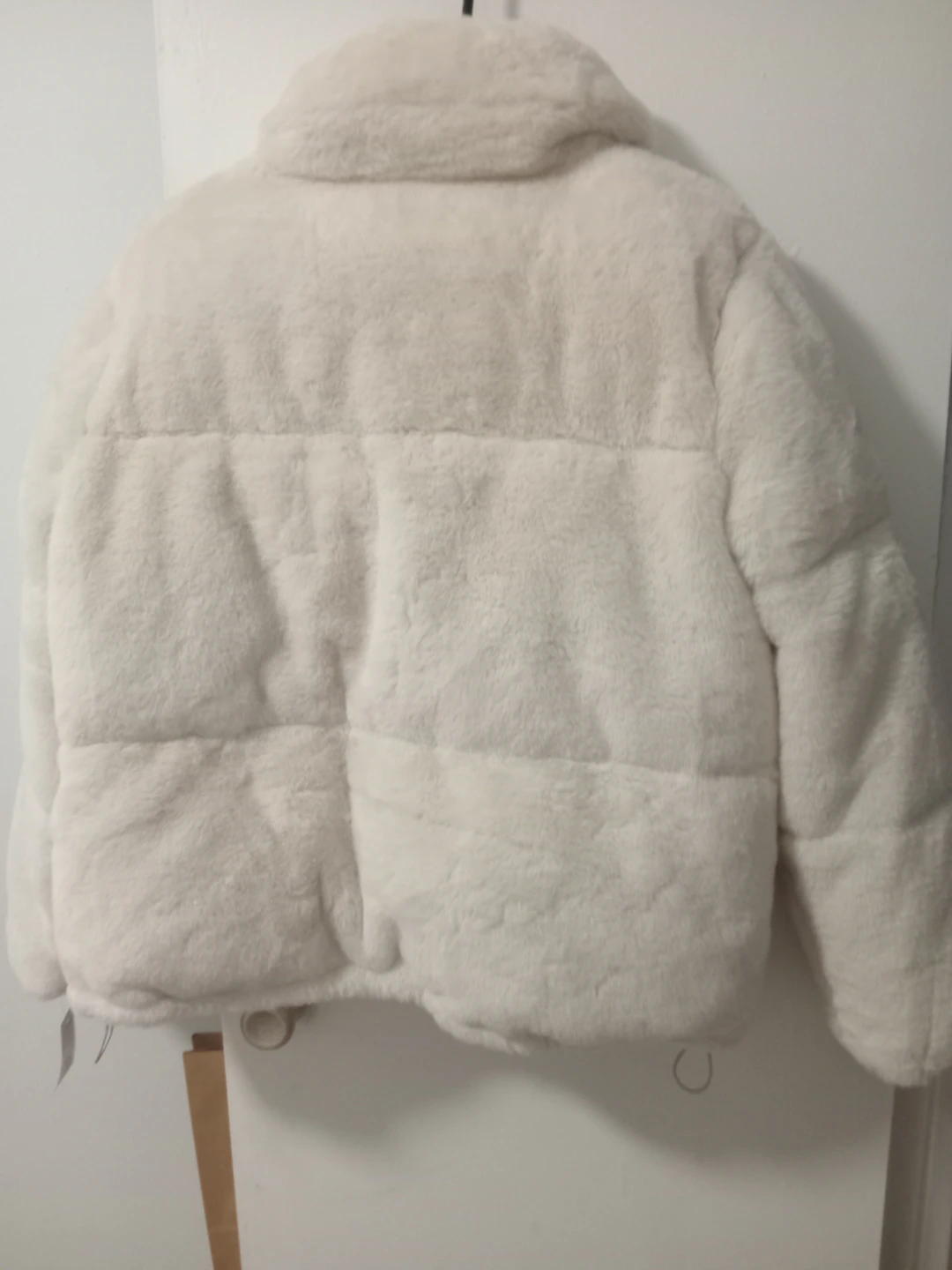 Steve Madden Puffer Jacket - Cream - Size L - photo 2