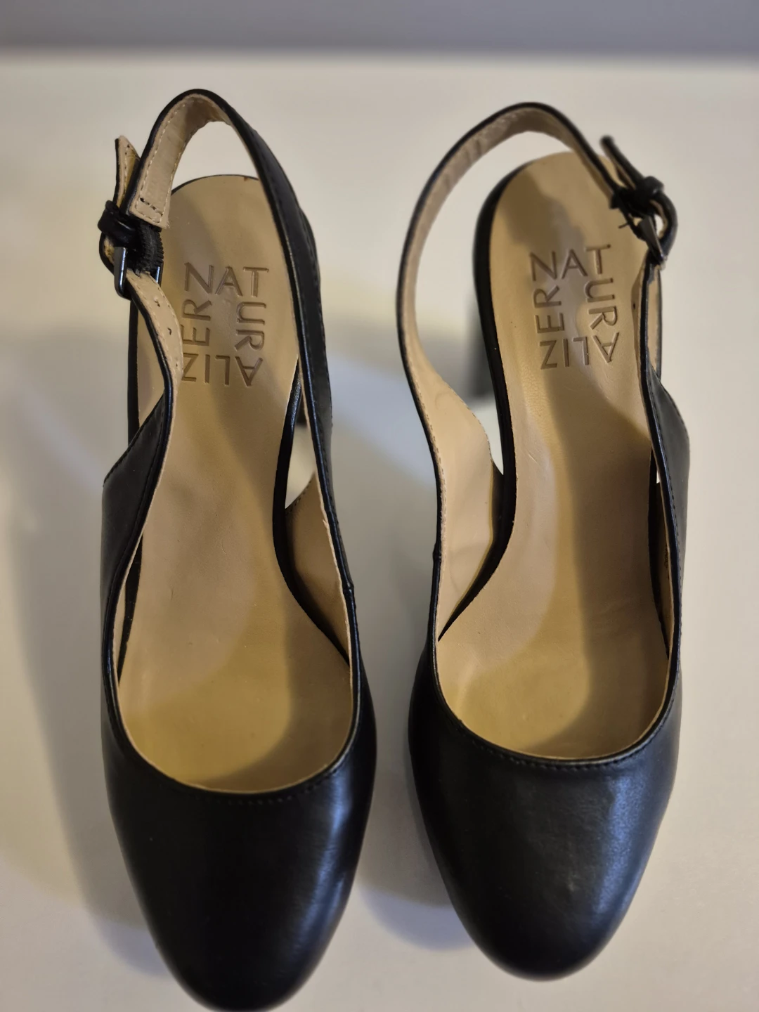 Naturalizer Black Slingback Heels - photo 3