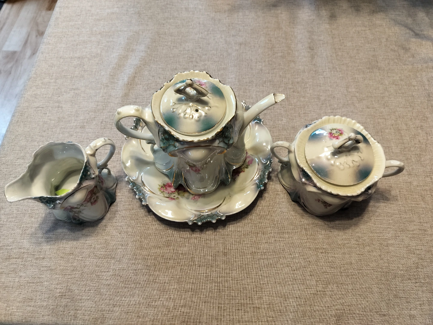 Antique Porcelain Tea Set