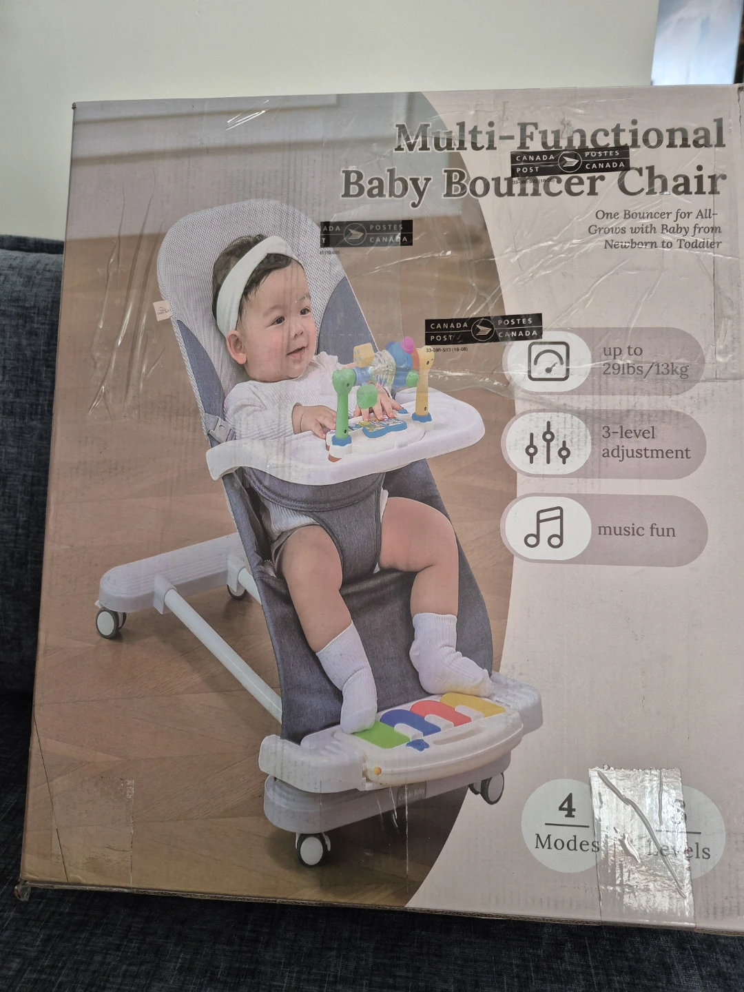 Baby Bouncer Chair with Activity Center - photo 5