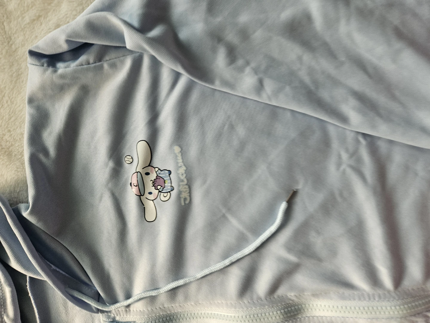 Light Blue Cinnamoroll Zip-Up Hoodie - photo 2