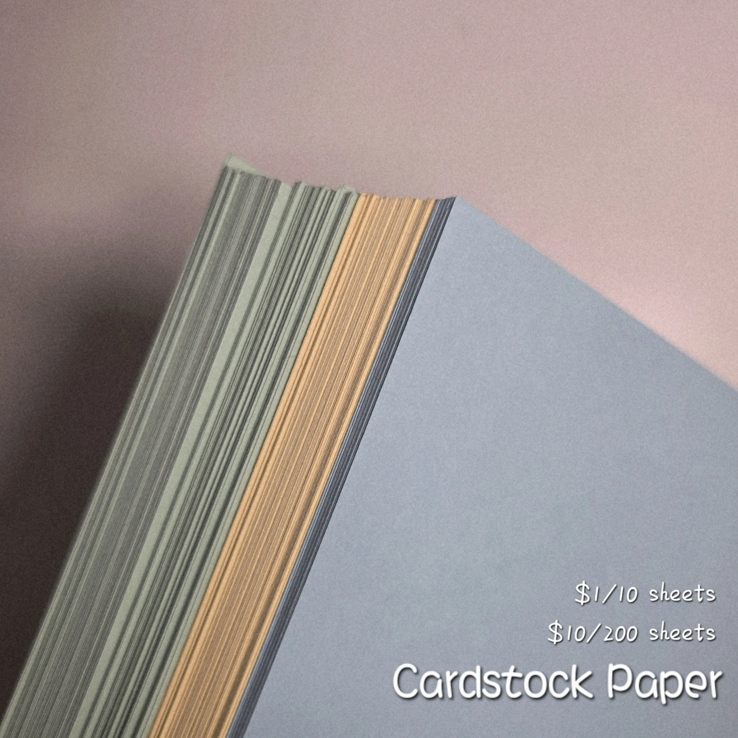 Colour Cardstock Paper
