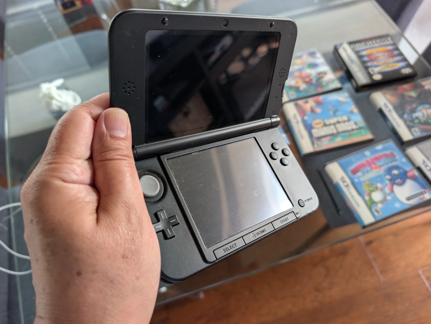 Nintendo 3DS XL Console with Games - photo 3