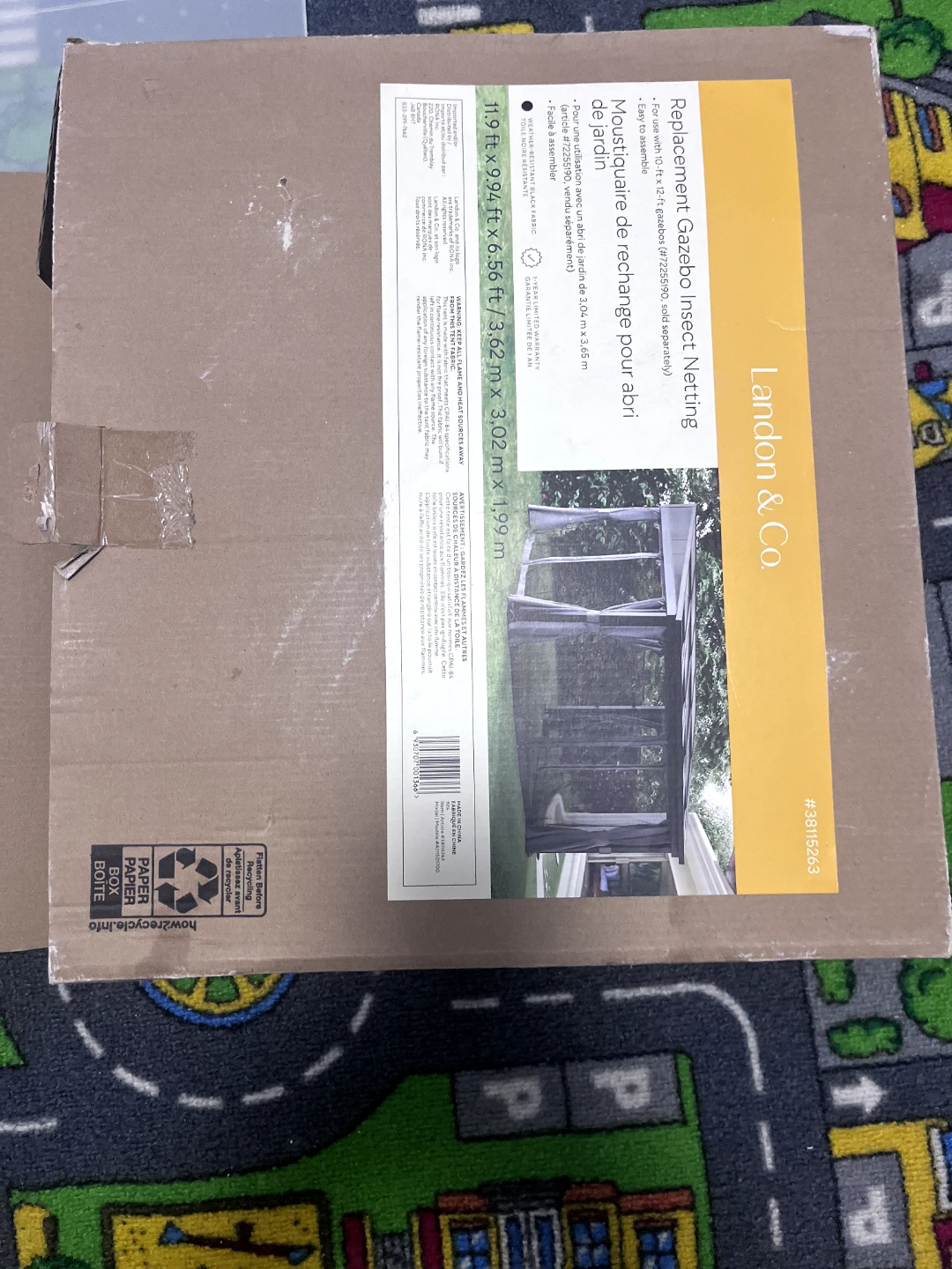 Landon & Co. Replacement Gazebo Insect Netting