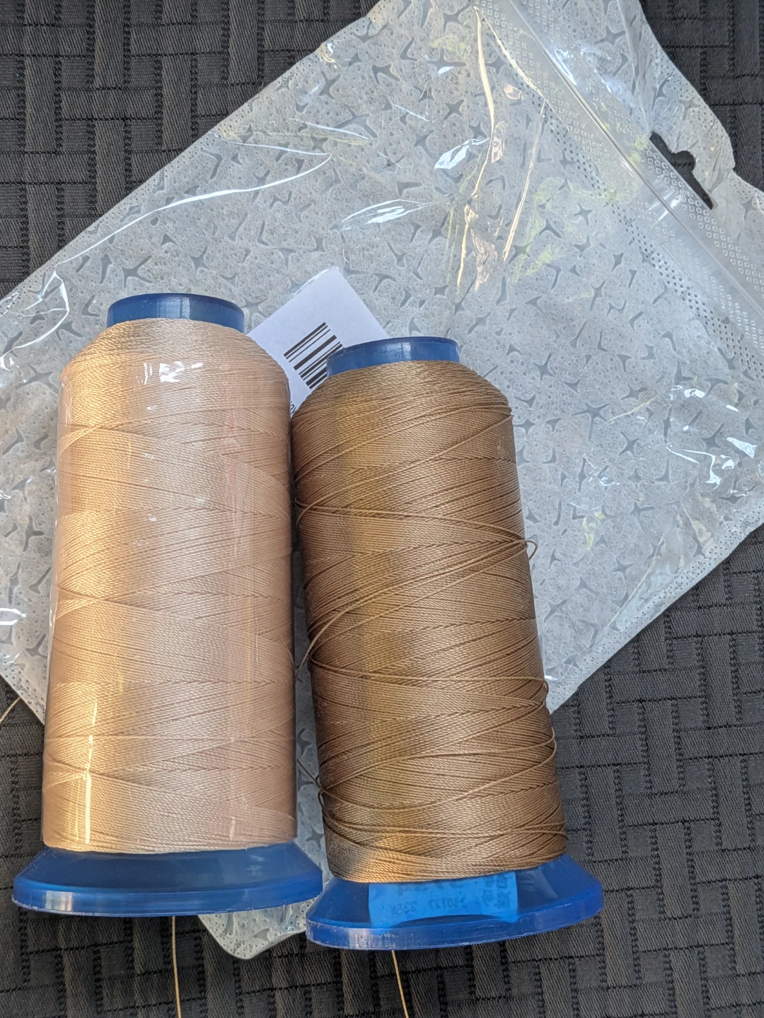 Selric Heavy Duty Khaki Polyester Thread 1460 Yrds