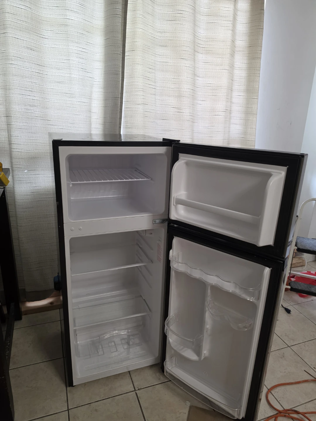 Black Mini Fridge....