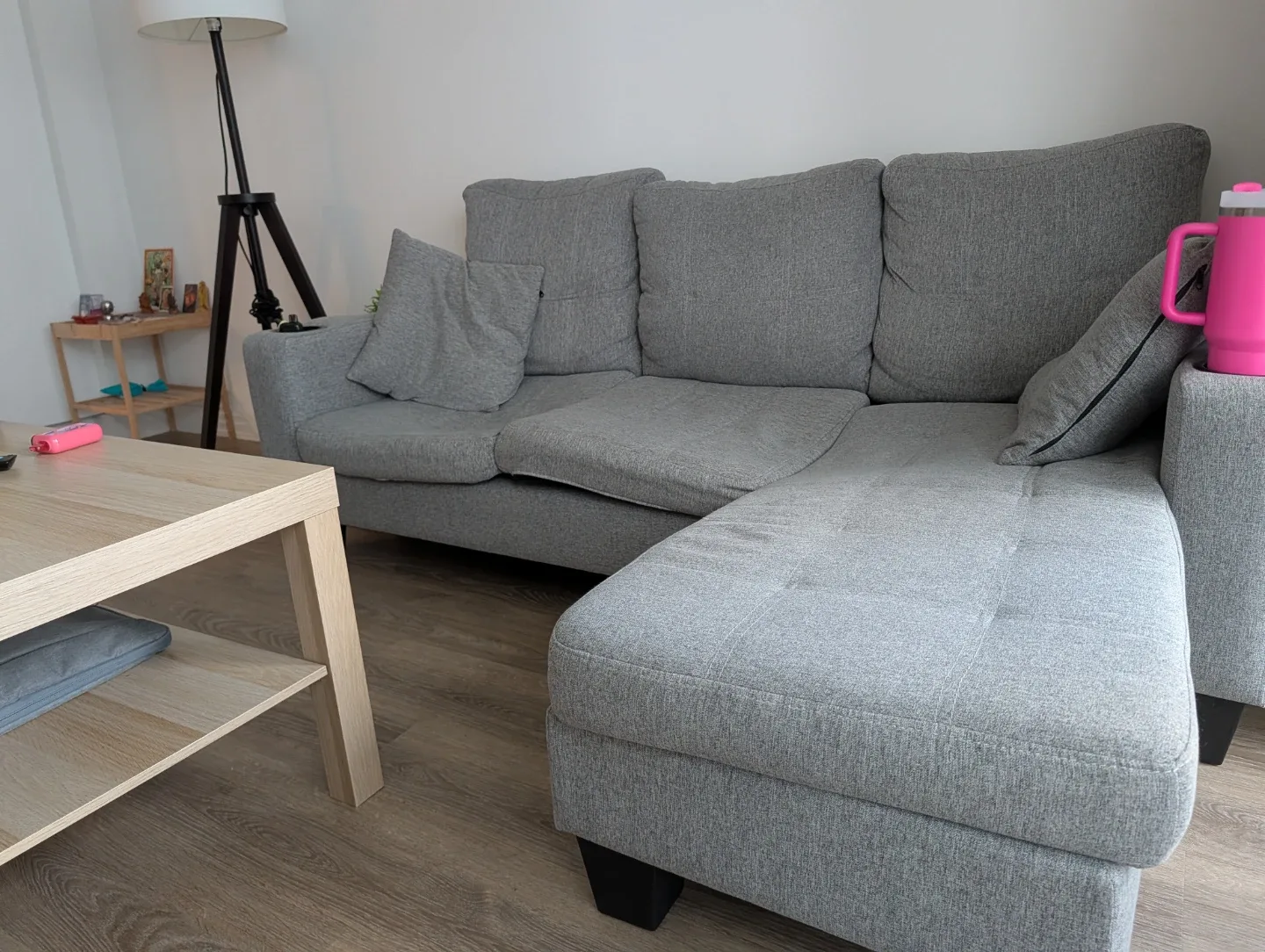 Grey Sectional Sofa - photo 2