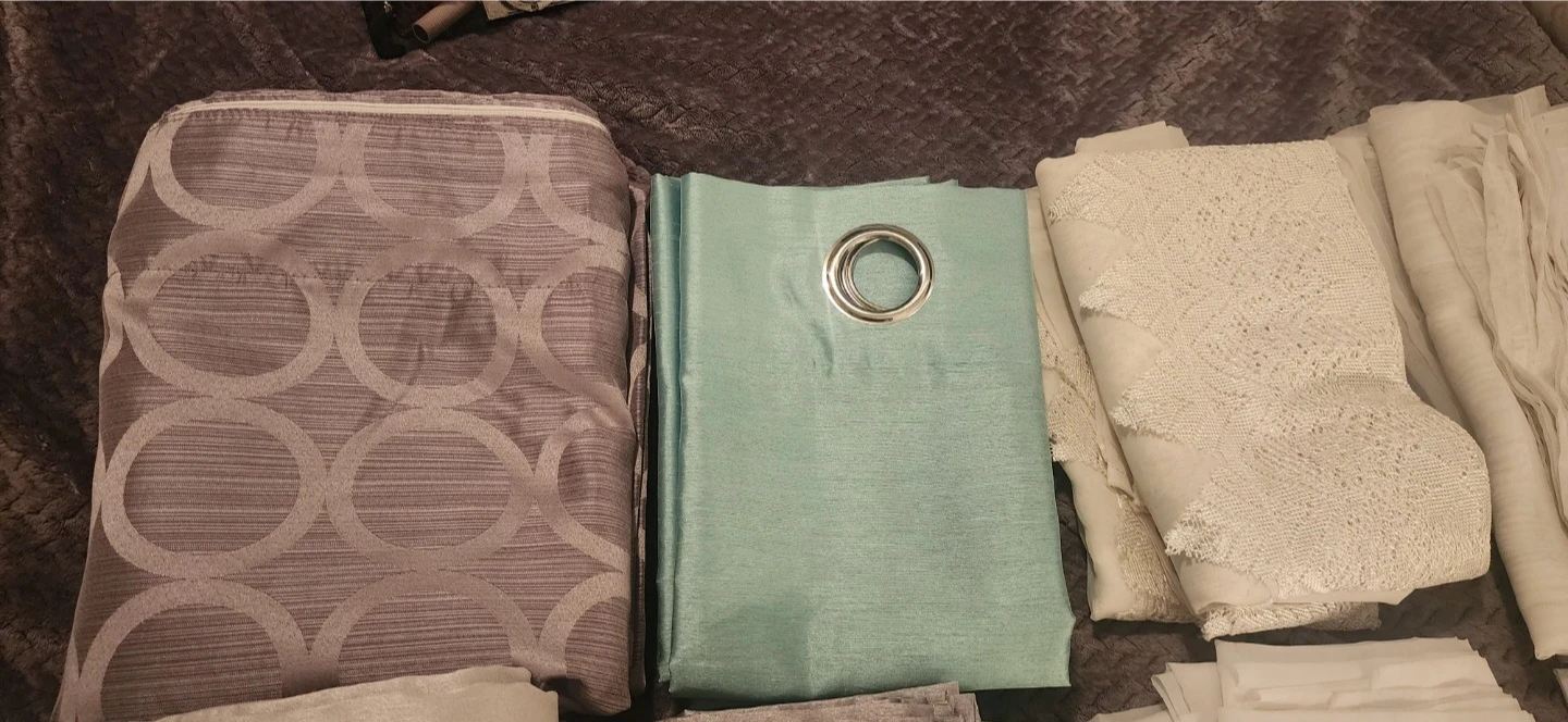 Curtains - Various Colours and Patterns