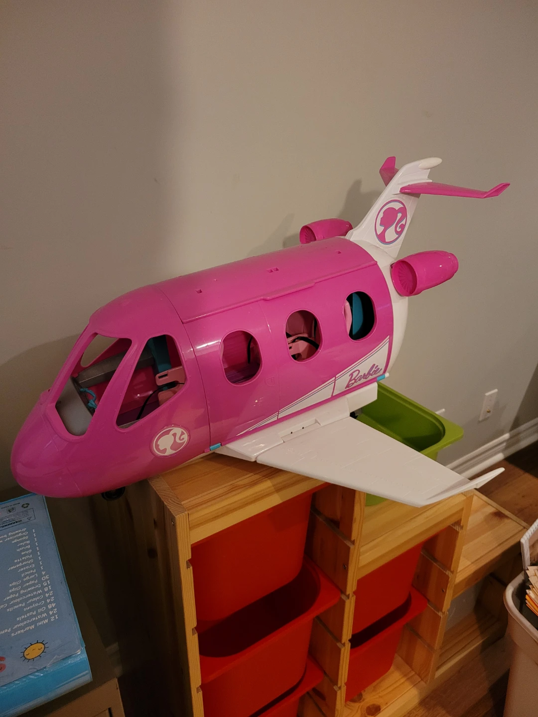 Barbie Pink Airplane Toy