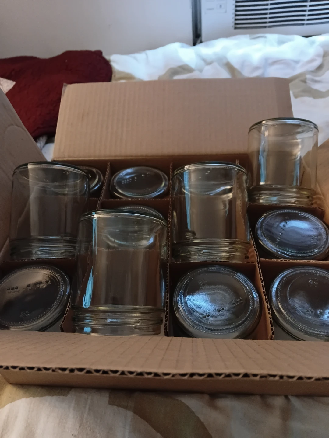 Glass Jars  - Set of 12 x 10 boxes