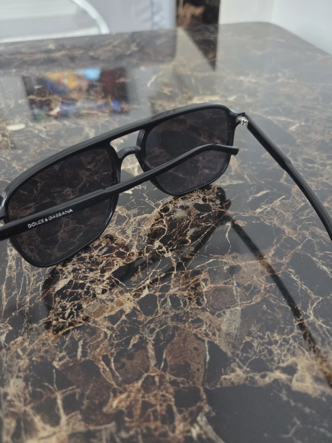 Dolce & Gabbana Black Aviator Sunglasses - photo 3