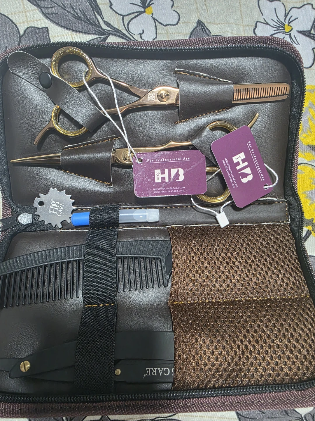 HB Care Professional Hair Cutting Scissors Set - photo 3