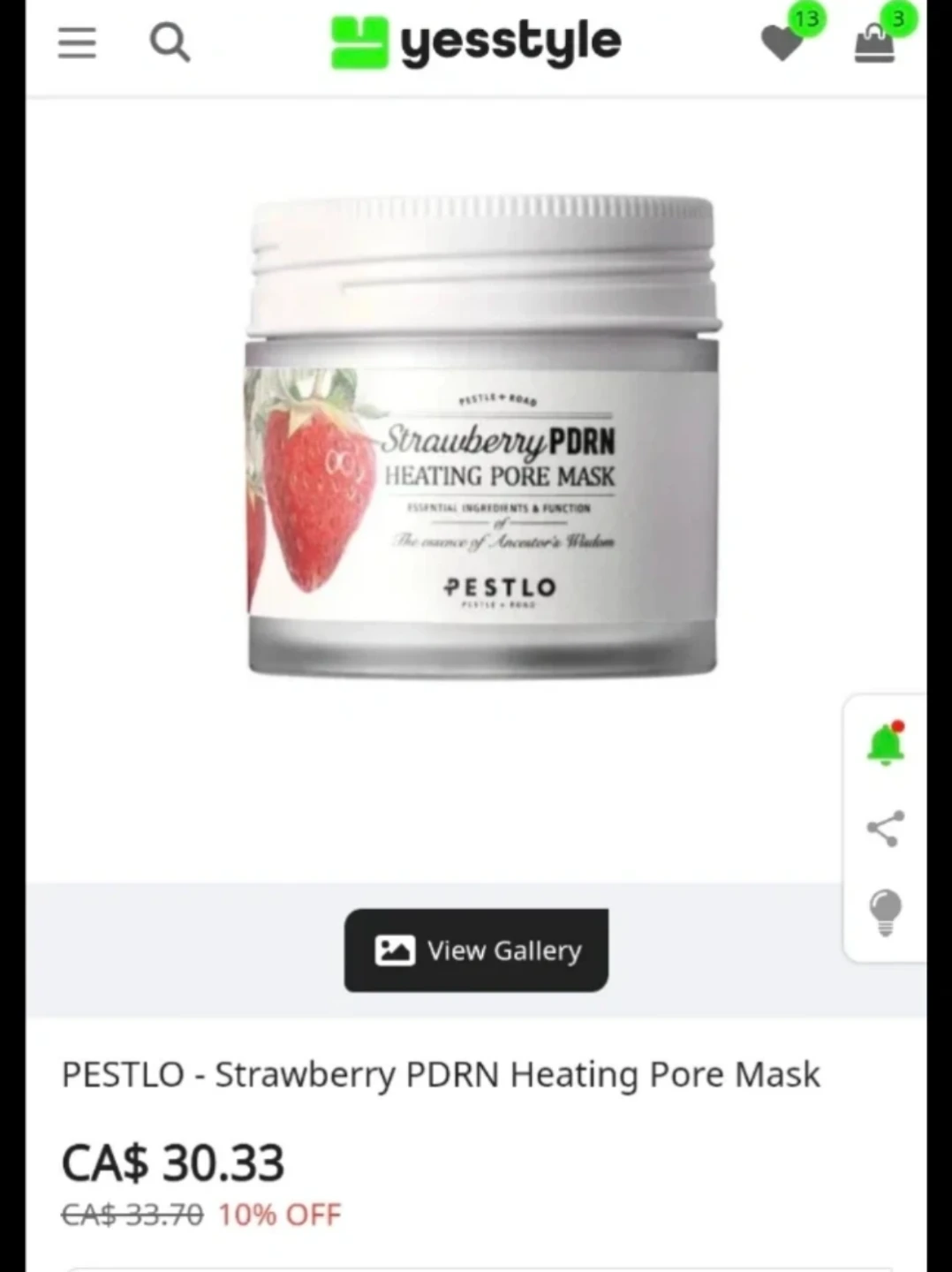 Pestlo Strawberry PDRN Heating Pore Mask - photo 4