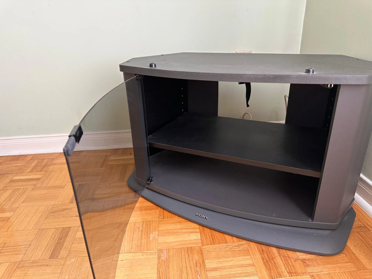 Sony TV Stand with Glass Door - photo 2