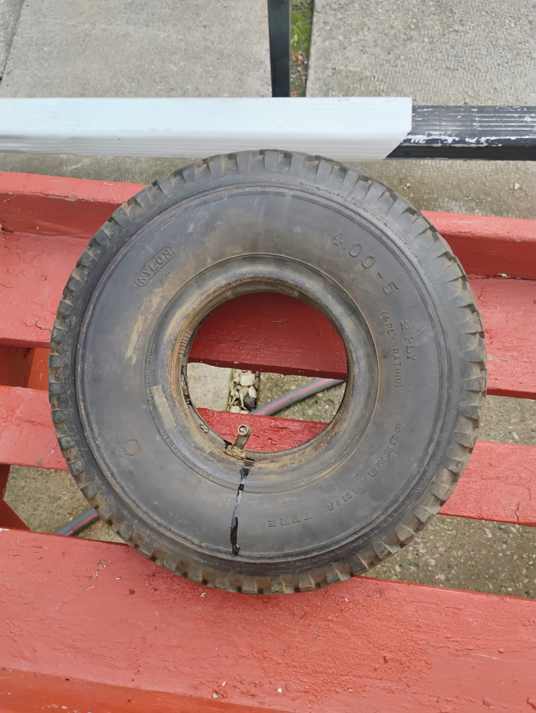 Utility Tire size 4.00-5 - photo 2