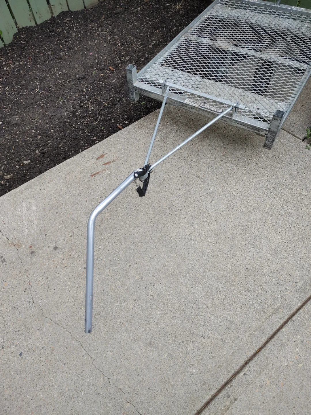 Metal Utility Cart with Wheels - photo 3