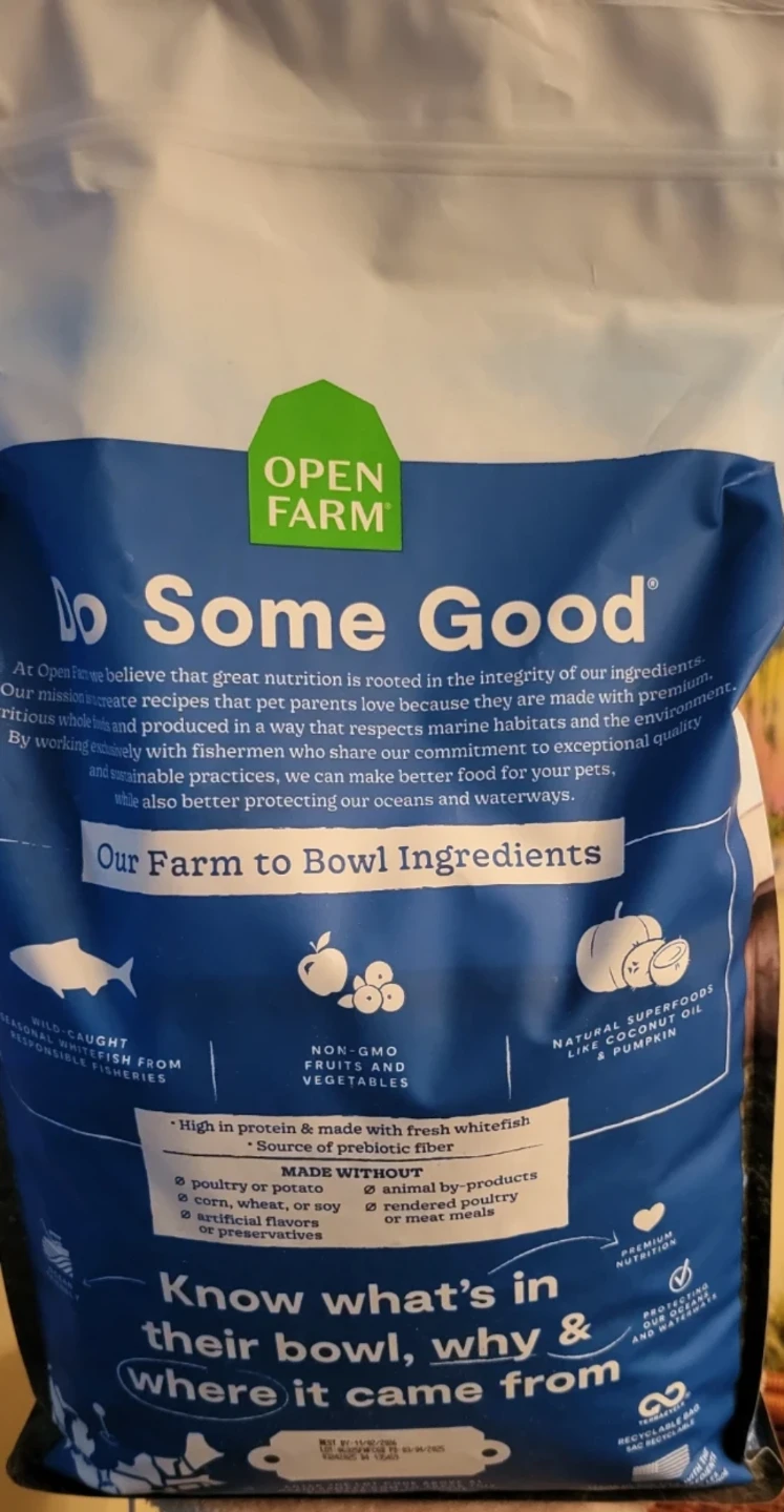 New Open Farm Grain-Free Whitefish Cat Food - photo 3