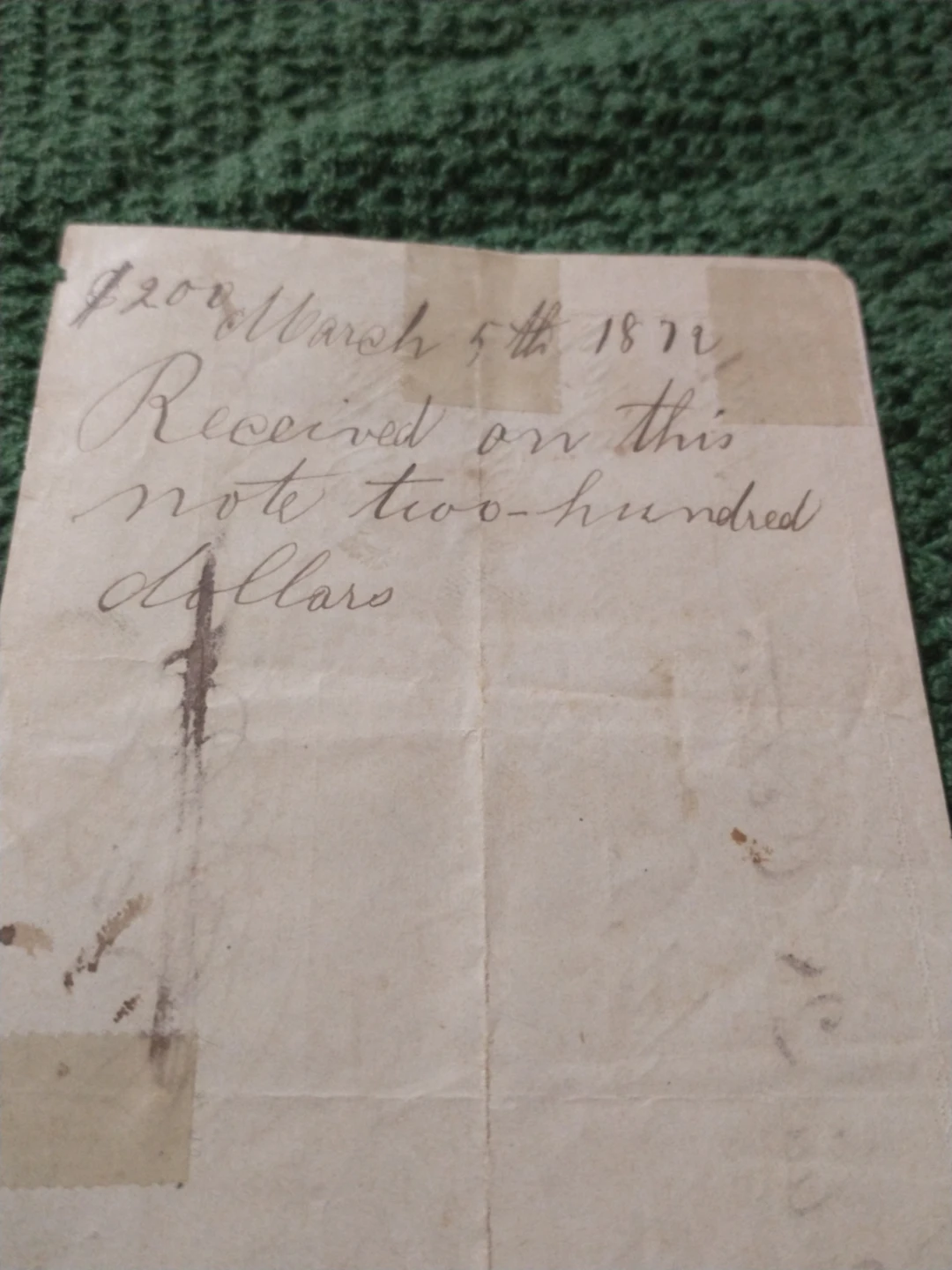 Nice Antique Promissory Note - Berlin, Oct 28, 1871 - photo 5