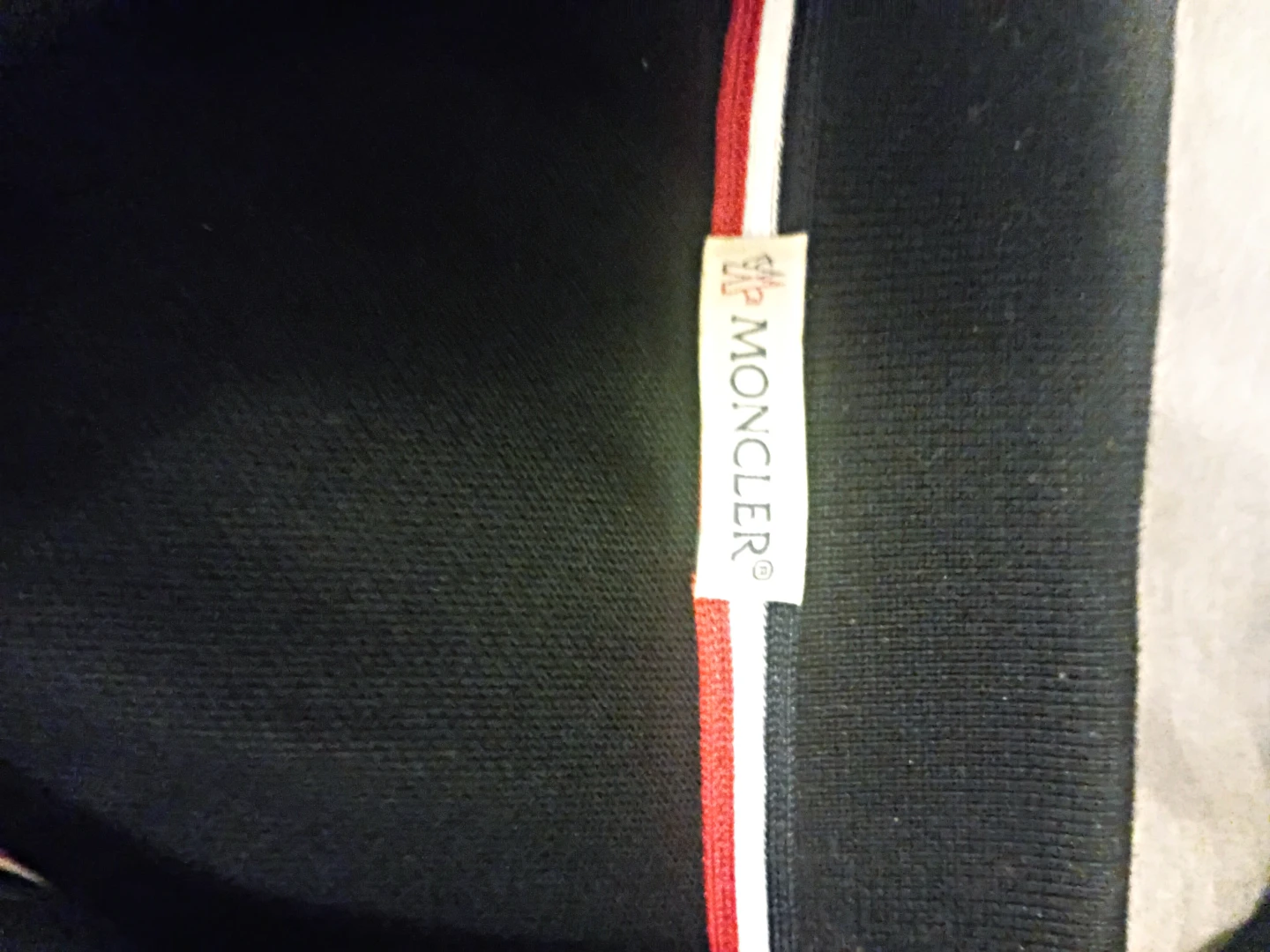 Moncler Navy Blue Polo Shirt - photo 3