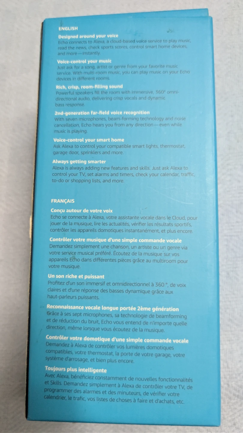 Amazon Echo (2nd Gen) Smart Speaker - photo 3