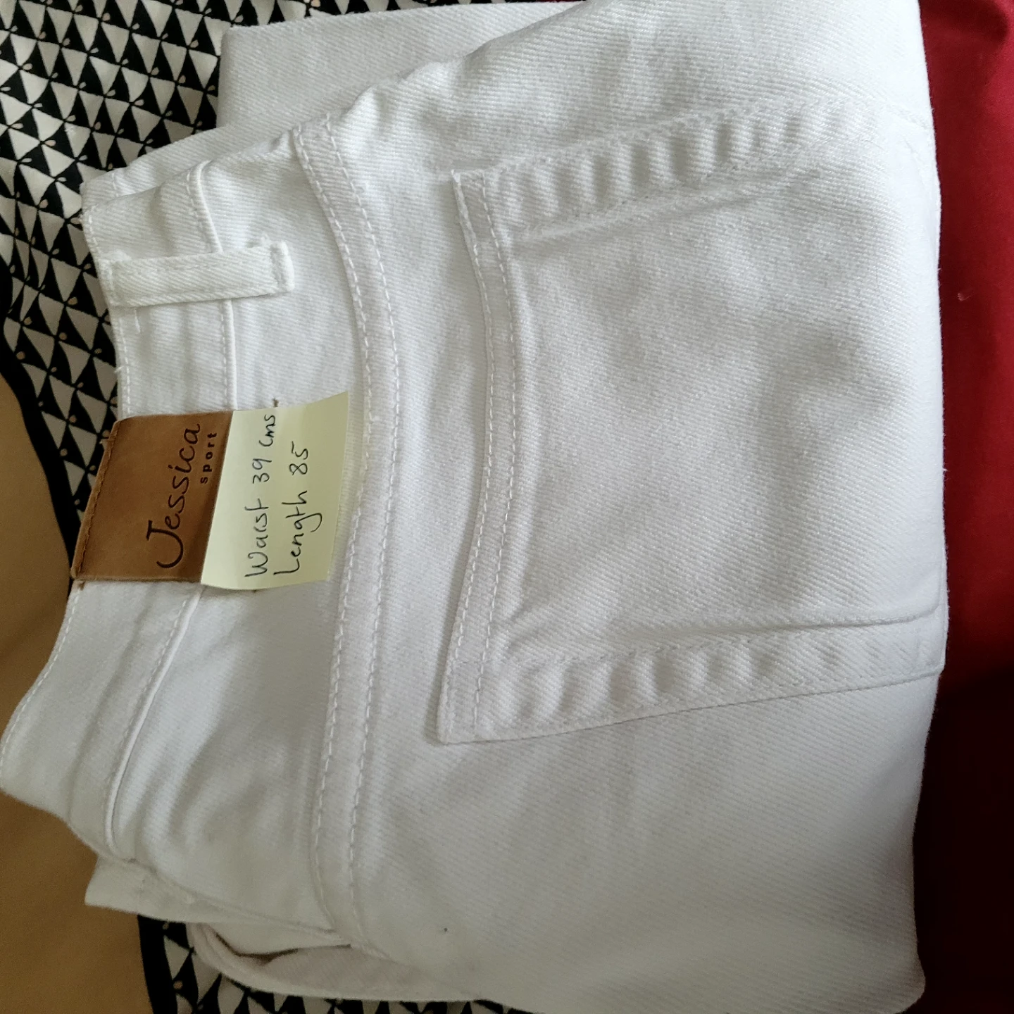 Jessica Sport White Jeans - photo 2