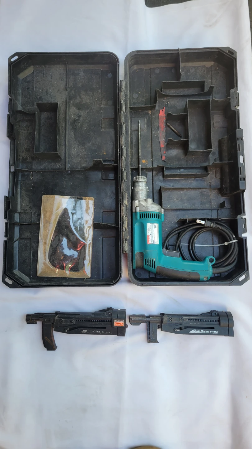 Makita 6823Z Corded Drill with Screw Gun Attachments and Case - photo 2