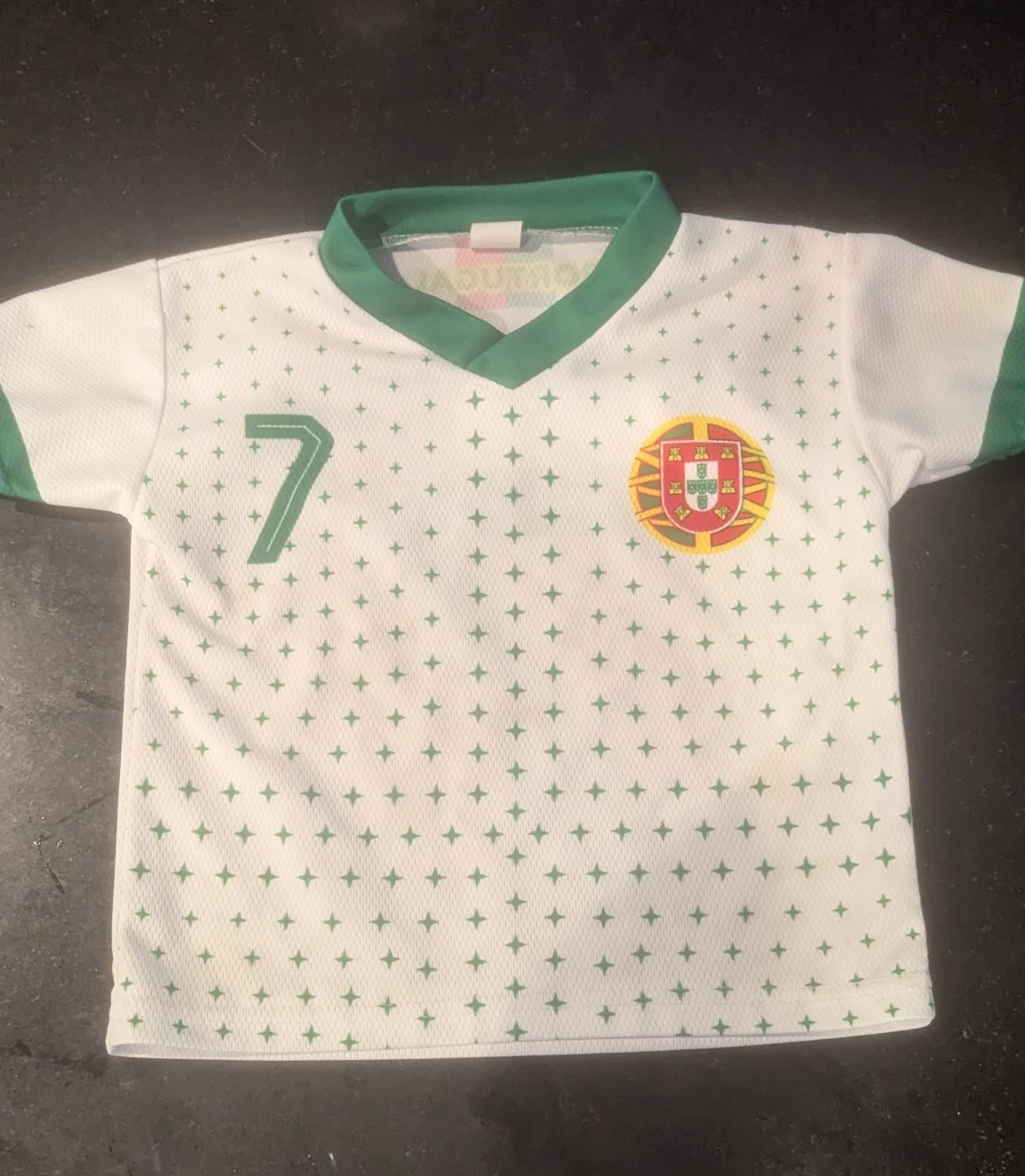 Kids 2t Portugal Ronaldo 7 Soccer Jersey