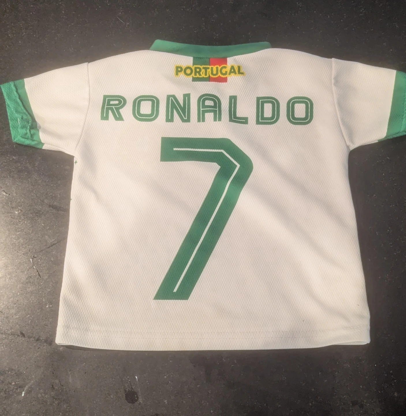 Kids 2t Portugal Ronaldo 7 Soccer Jersey - photo 2