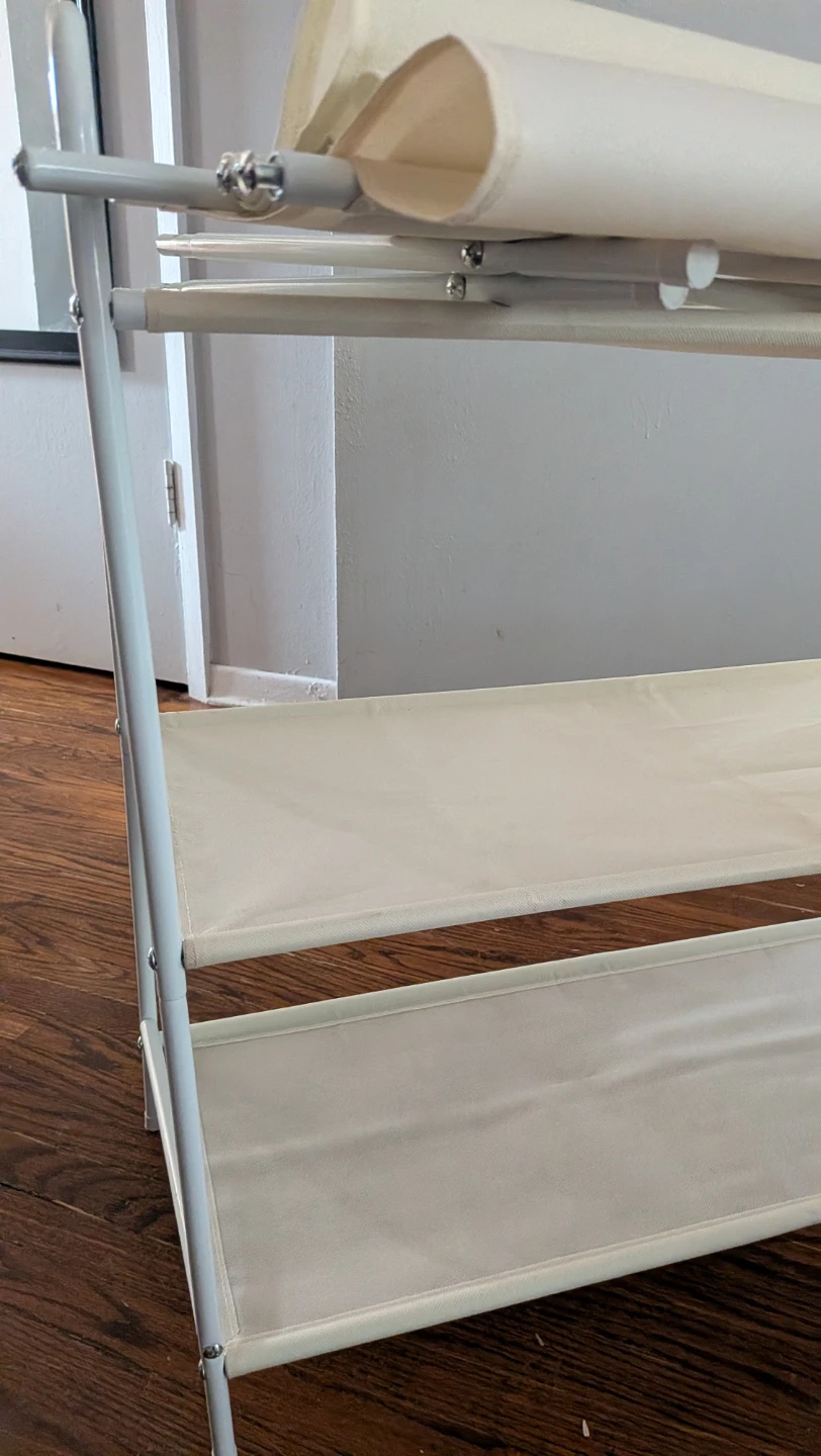 TWO Tier Fabric Storage Racks - photo 3
