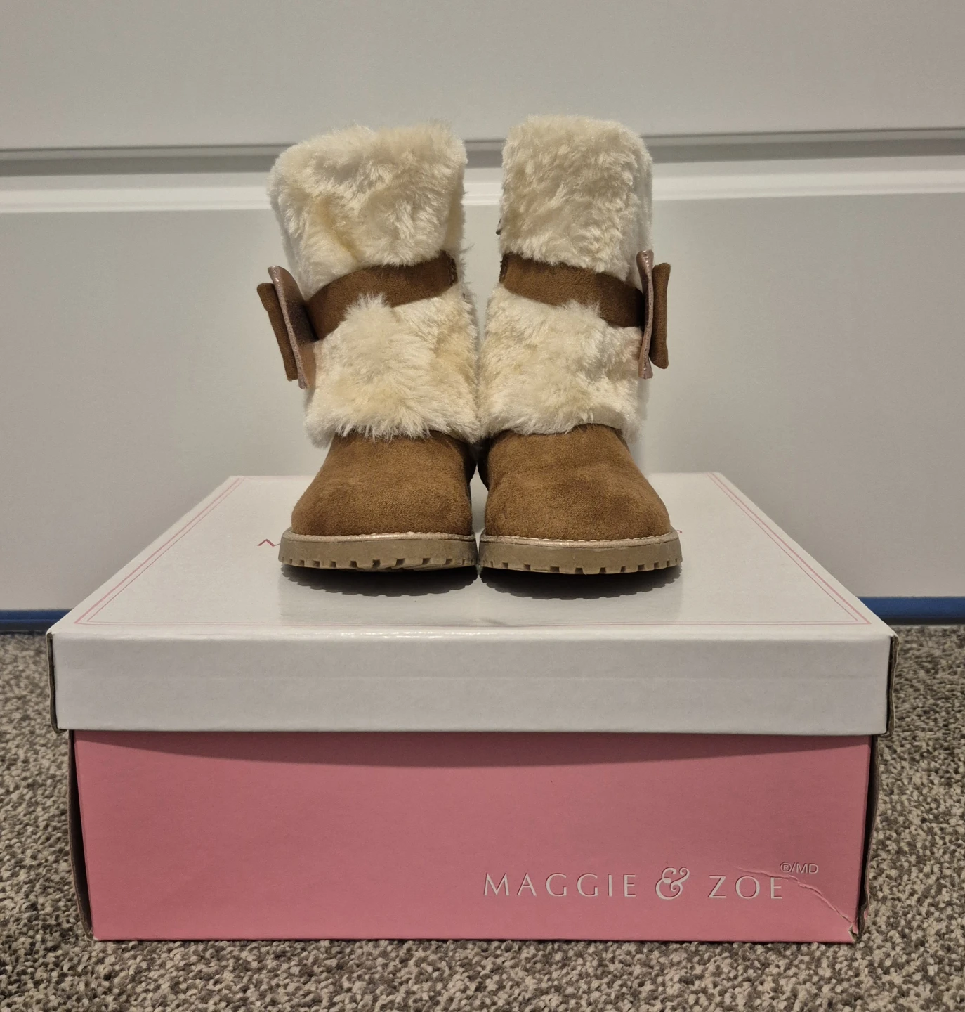 Maggie & Zoe Baby Brown Faux-Fur Boots - photo 4