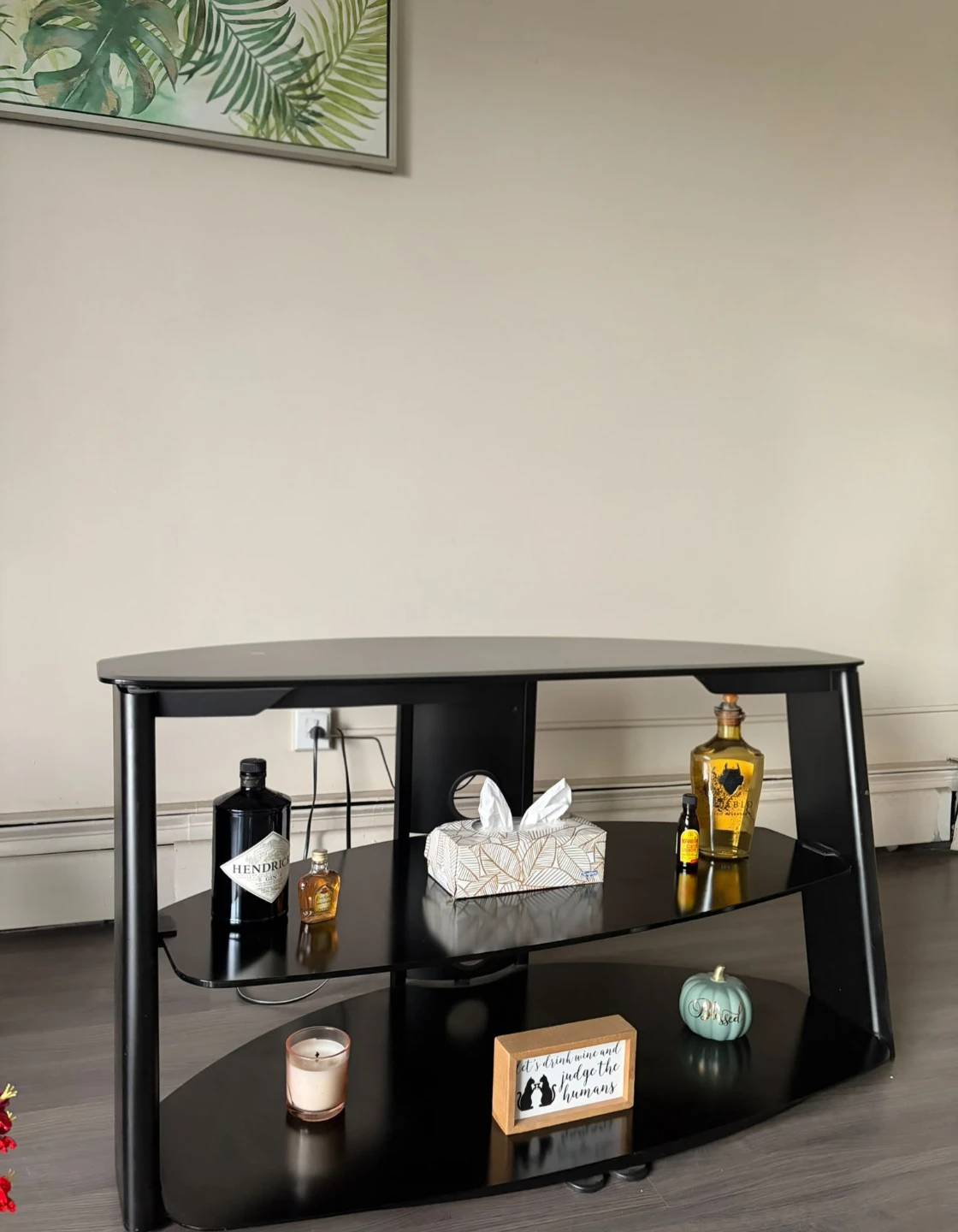 Glass Coffee Table  – $25